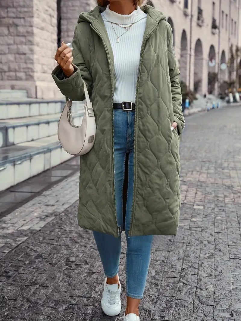 Roxana | Mid-Length Japanese Hooded Jacket