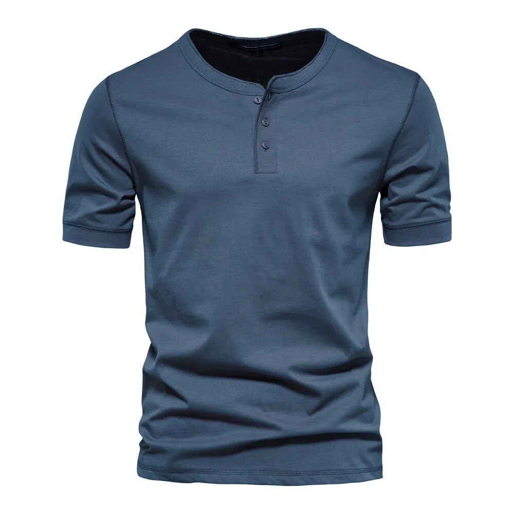 Maik - Stylish cotton T-shirt With Collar For Men