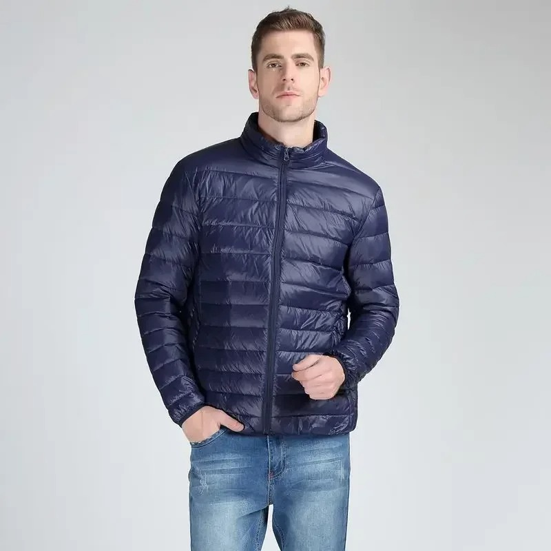 Insulated quilted transition jacket for men