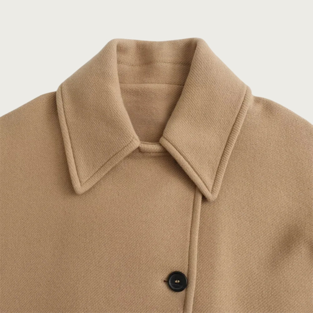 Casual button-up jacket for women