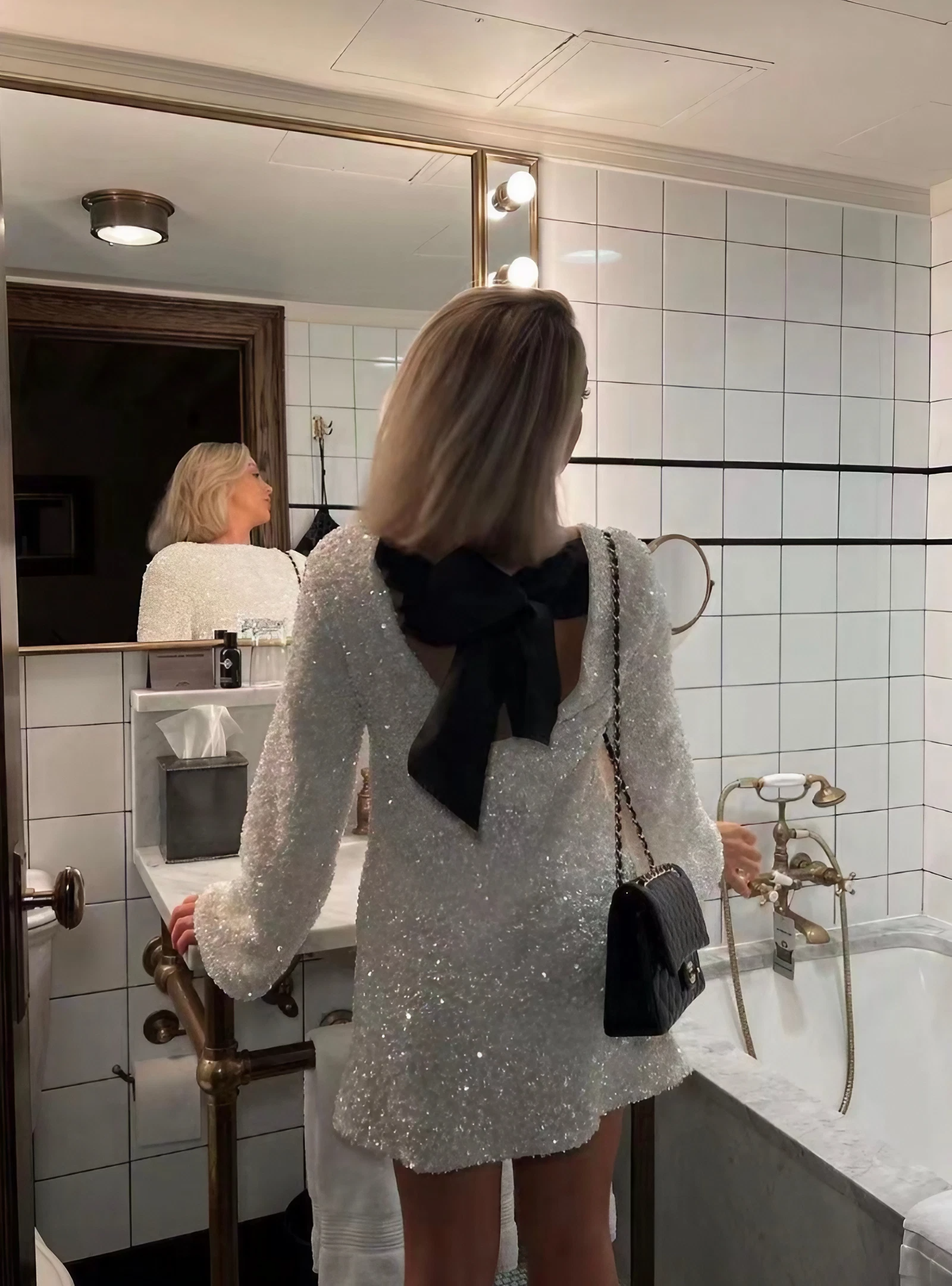 Elegant sequin dress
