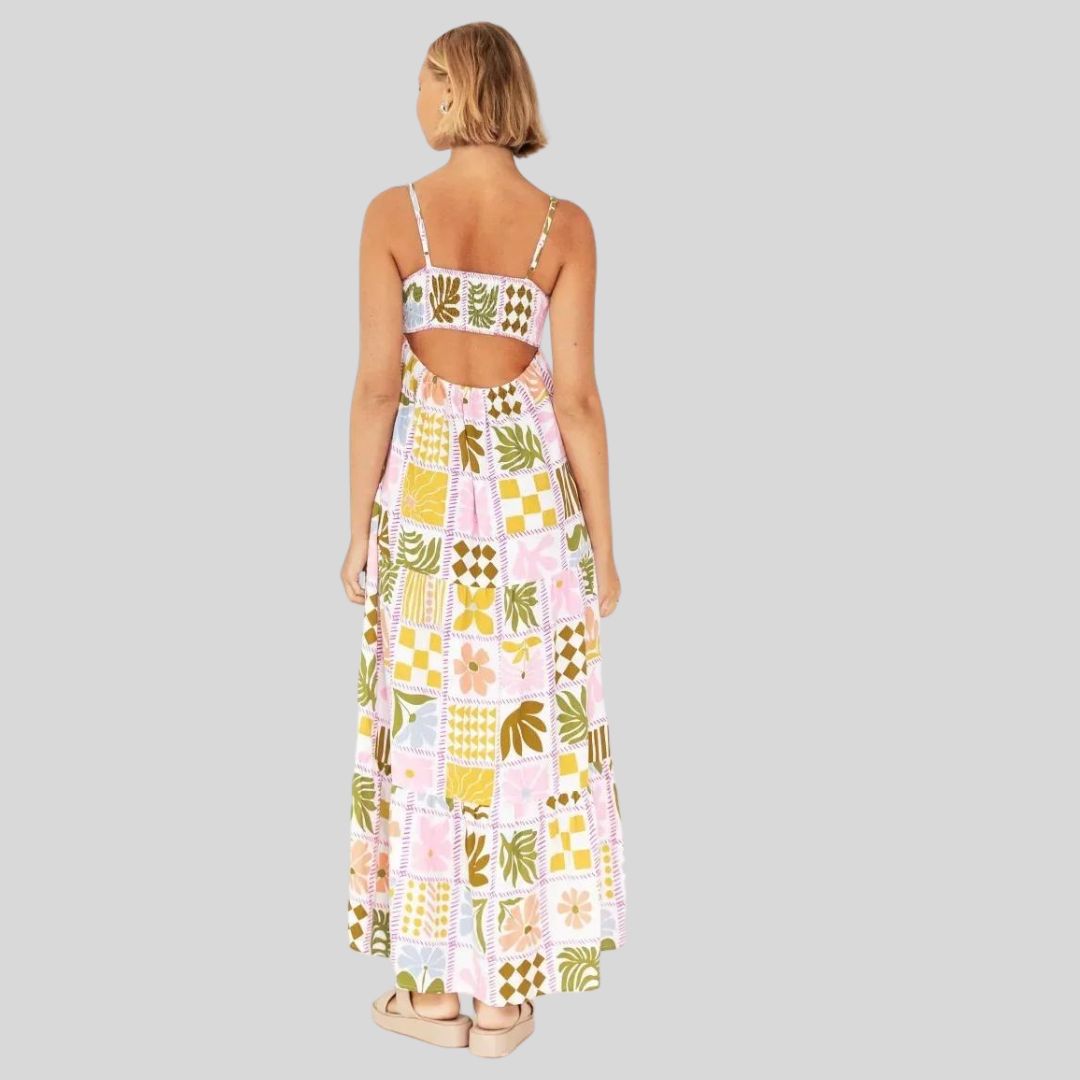 Bella Vita - Summer maxi dress with delicate prints