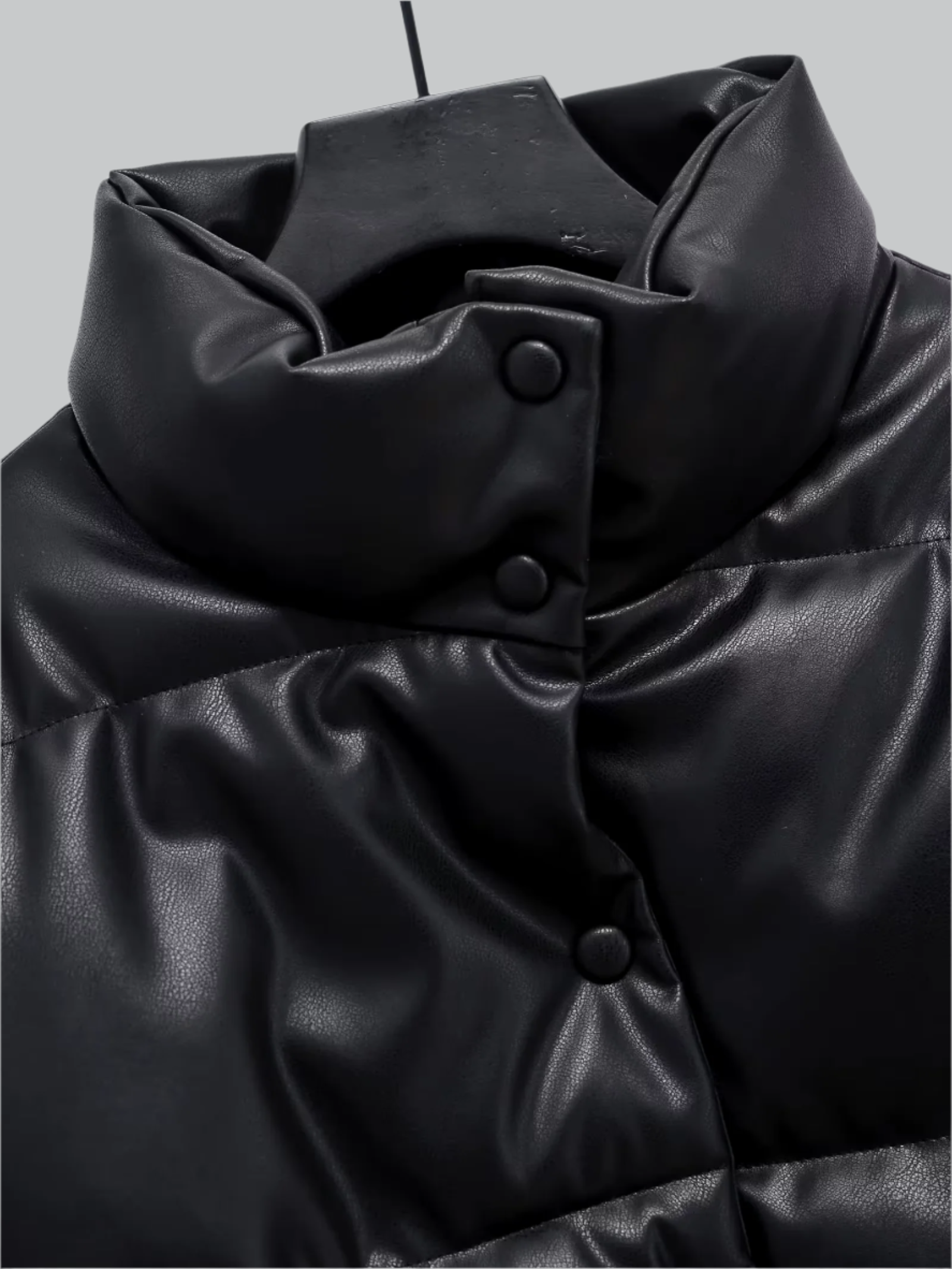 Wash-free warm leather jacket for women