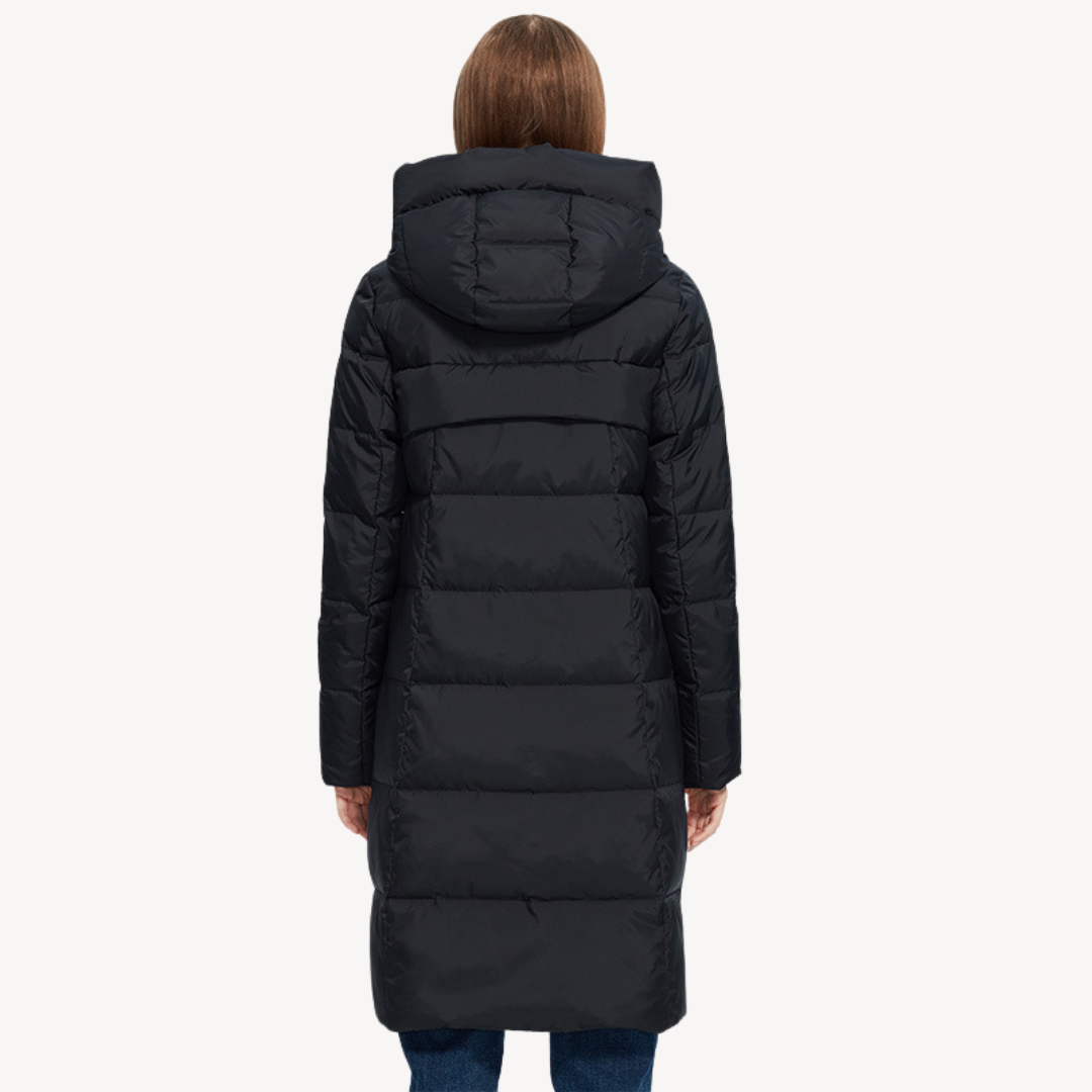 Loravelle | Women's Long Hooded Puffer Coat