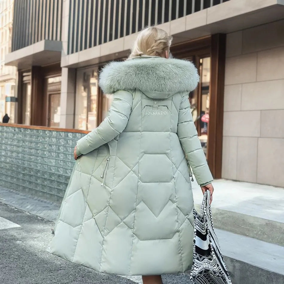 Stylish warm winter coat for women