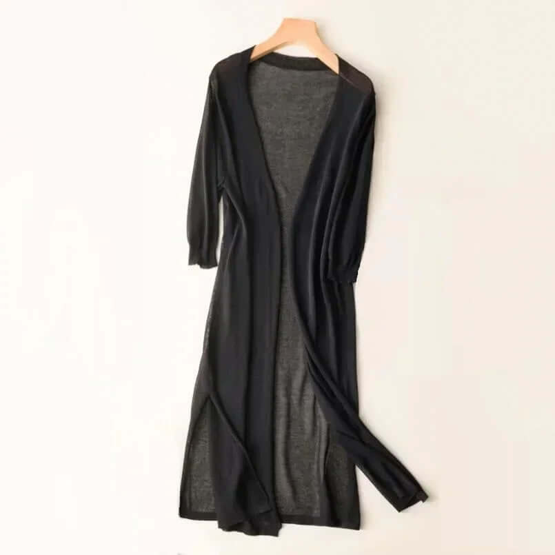 Women's Lightweight Knit Open Cardigan