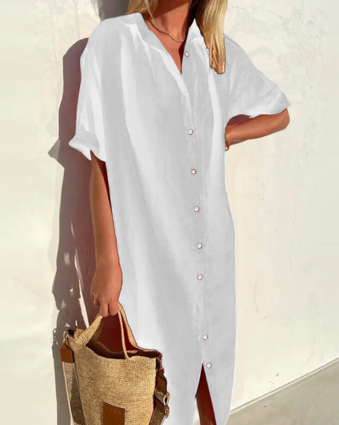 Octavia - Elegant summer midi dress for women