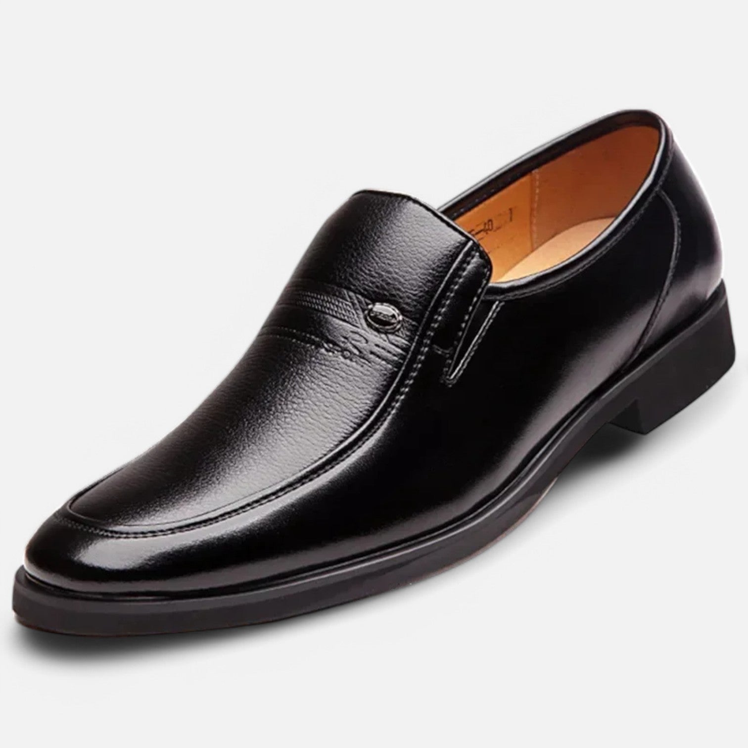 Monacogents | Men's Luxury Leather Loafers – Formal Slip-On Dress Shoes