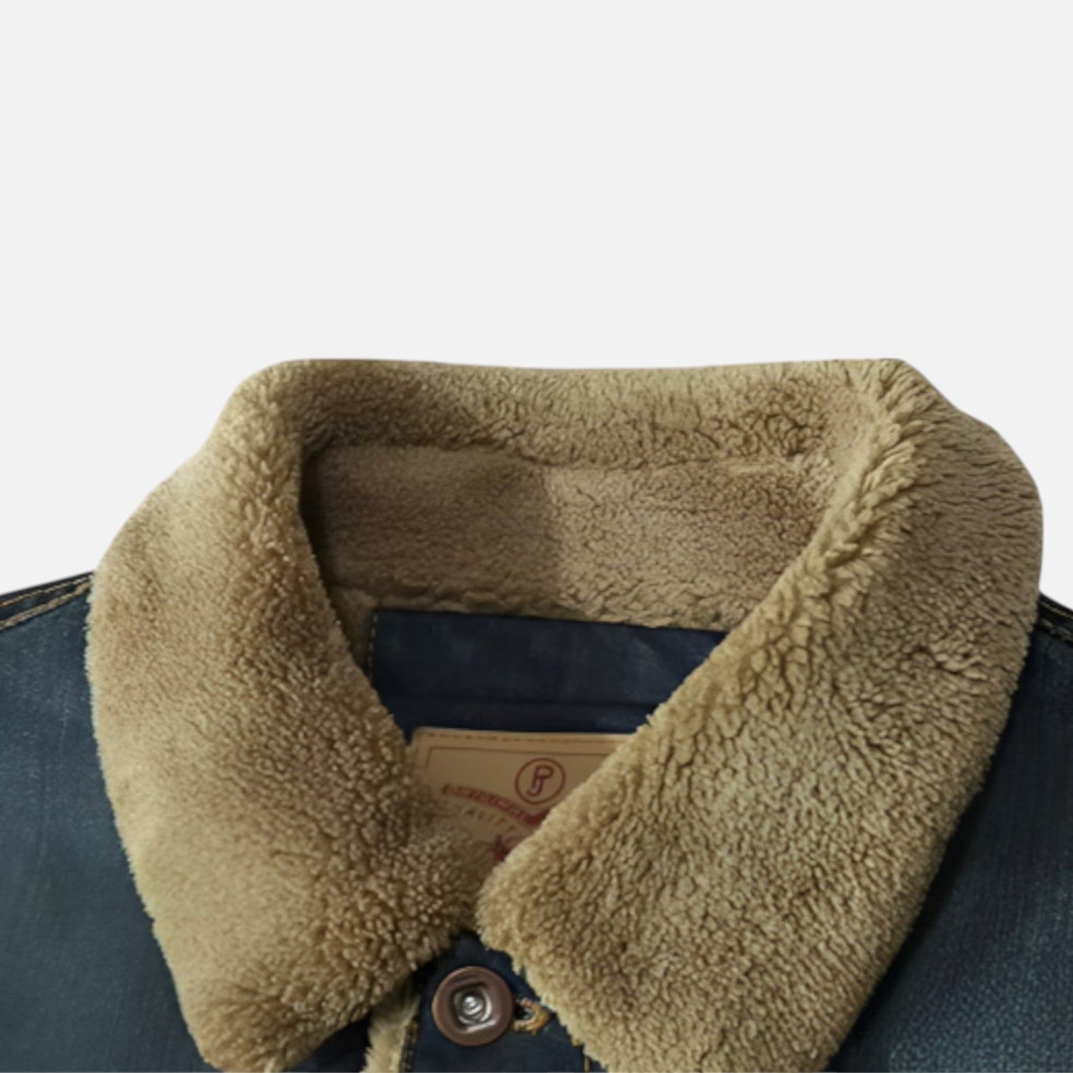 Monacogents | Men's Fleece-Lined Denim Jacket