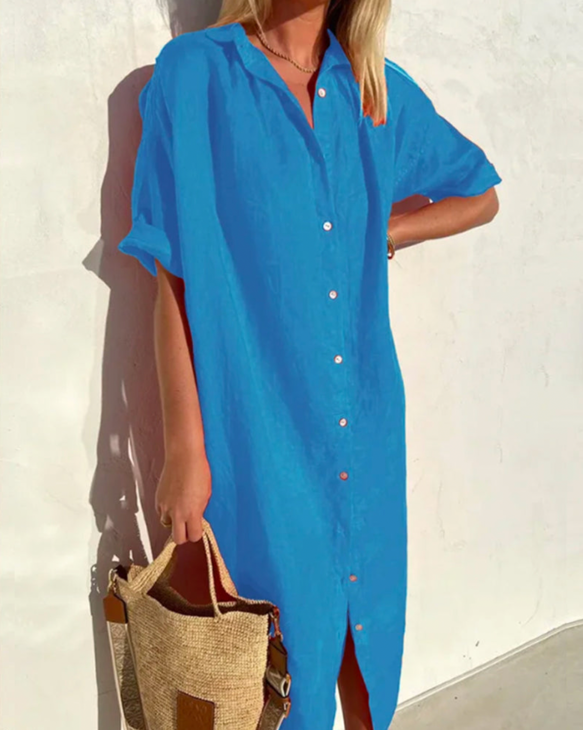Octavia - Elegant summer midi dress for women