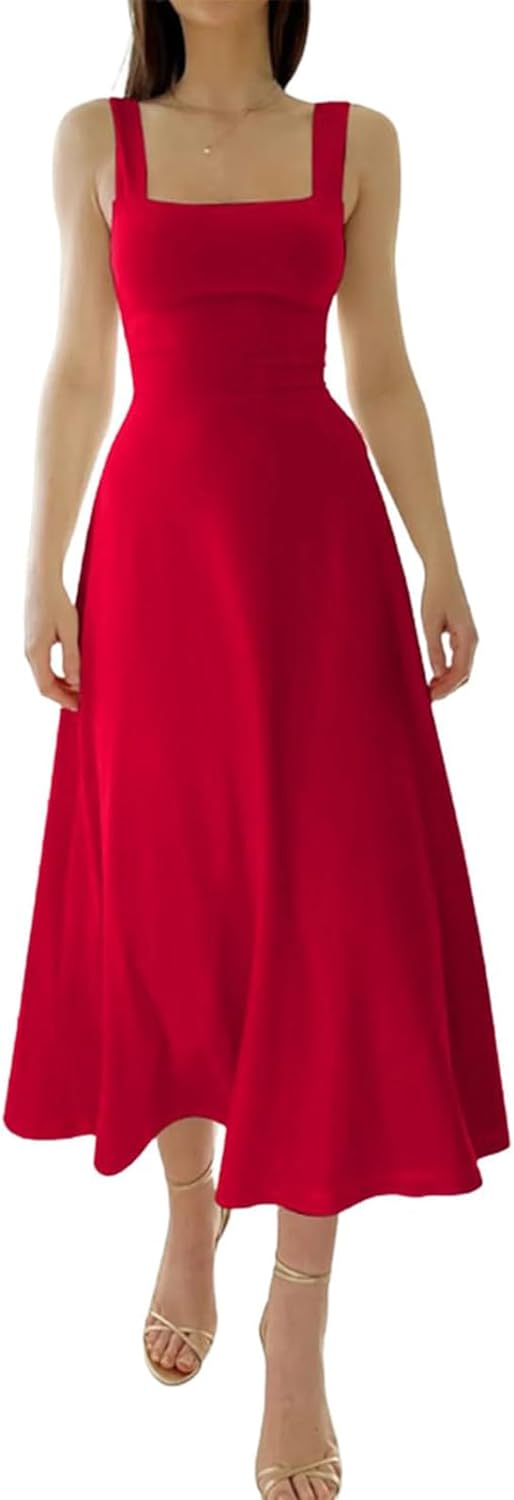 Women's Summer Casual Midi Dress | Perfect for Casual Days