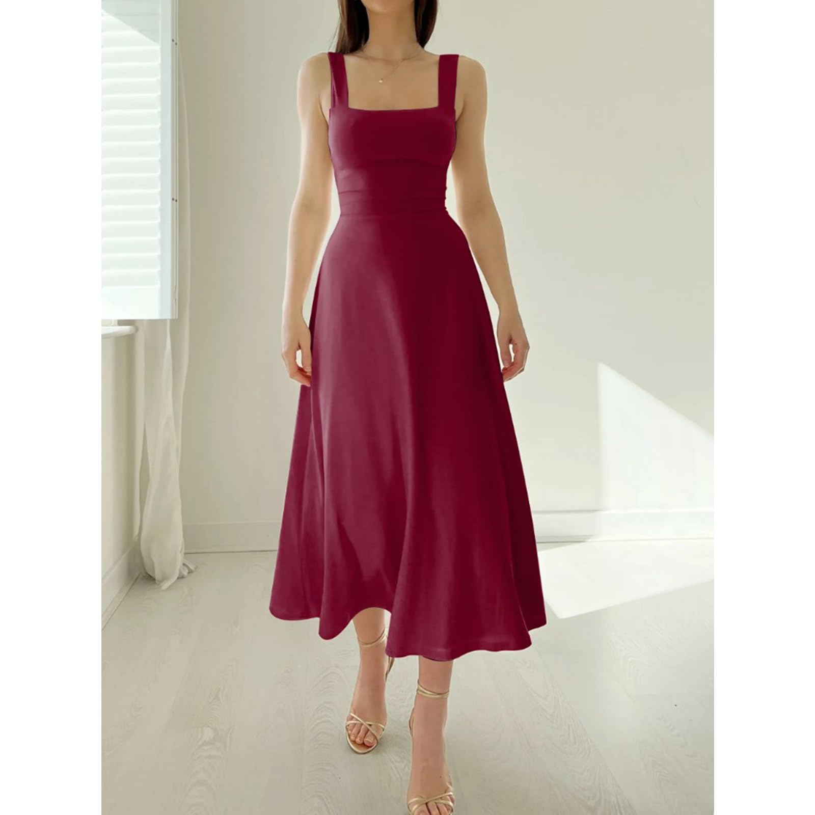 Women's Summer Casual Midi Dress | Perfect for Casual Days