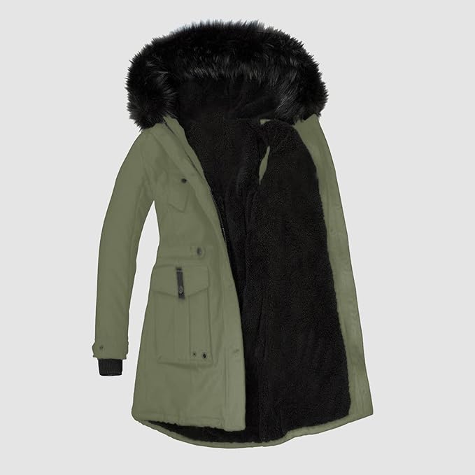 Timeless winter coat for women