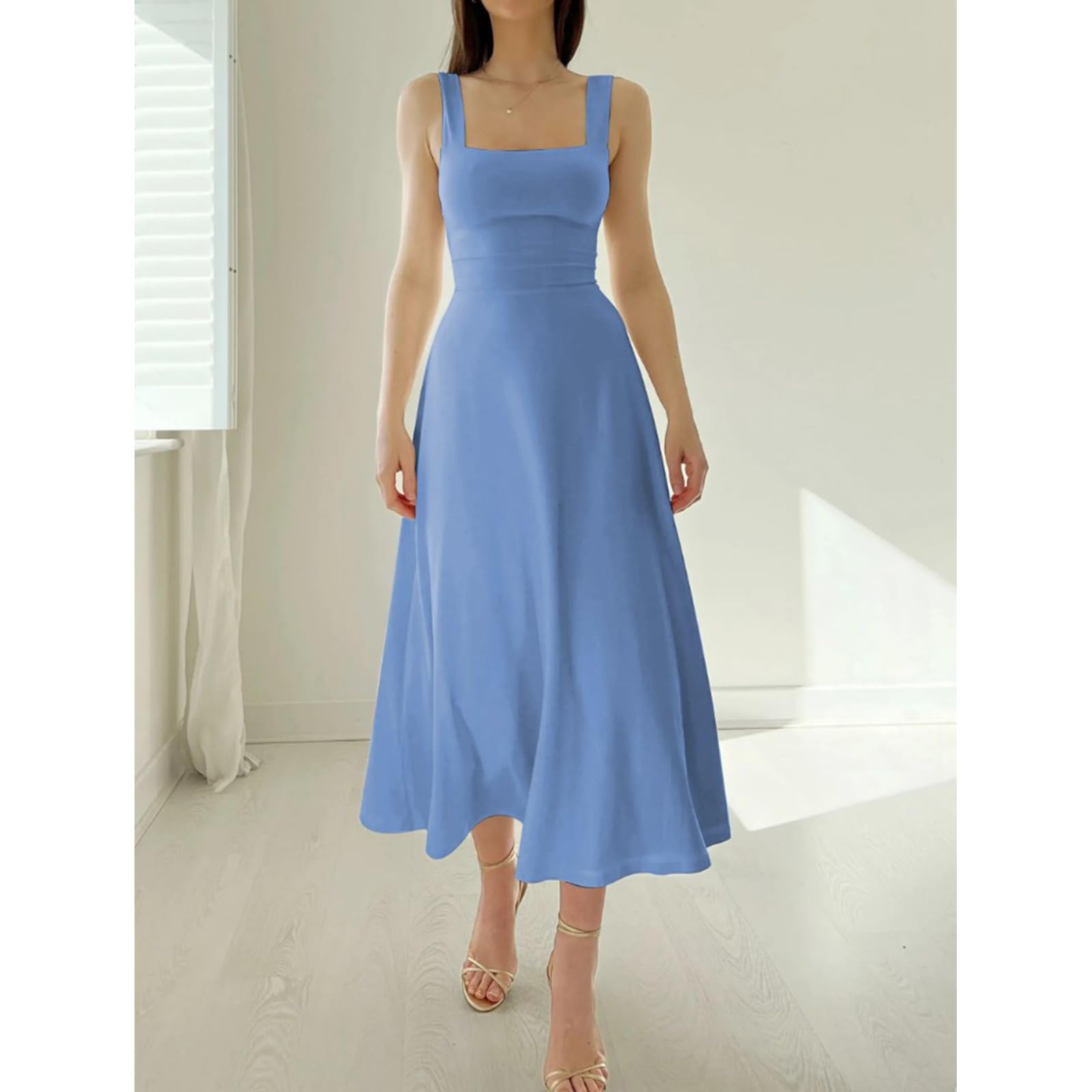 Women's Summer Casual Midi Dress | Perfect for Casual Days