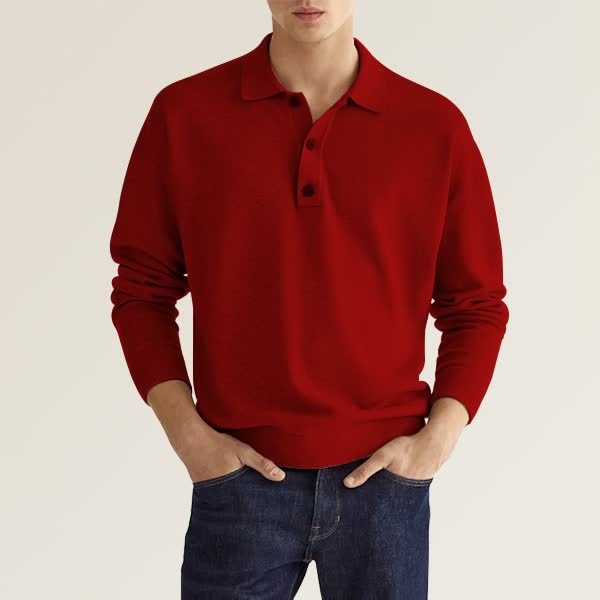 Yarn - Casual men's polo shirt