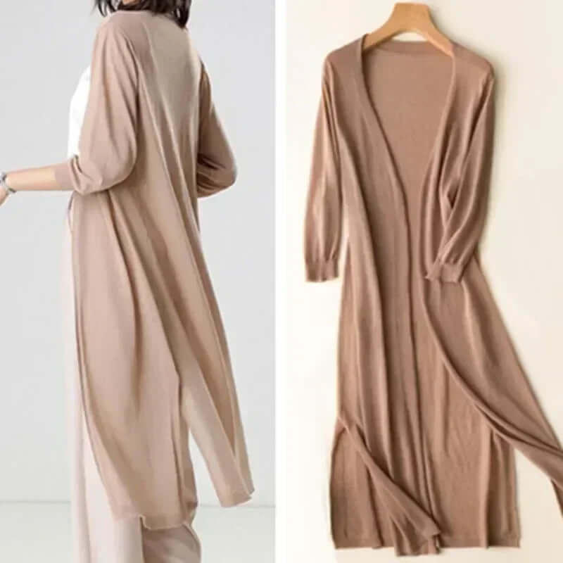 Women's Lightweight Knit Open Cardigan