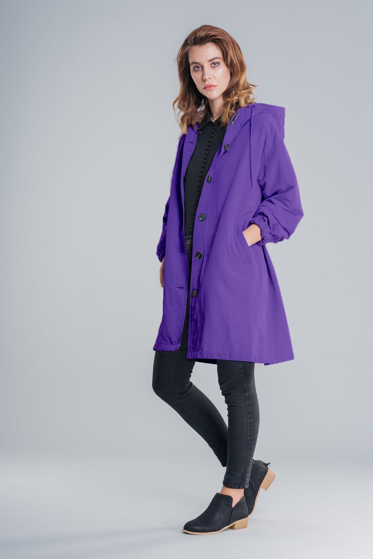 Erin | Women's Stylish Waterproof Rain Jacket - Lightweight & Durable