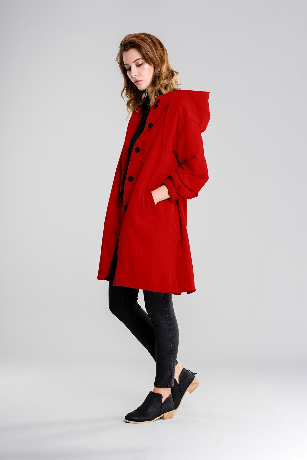 Erin | Women's Stylish Waterproof Rain Jacket - Lightweight & Durable
