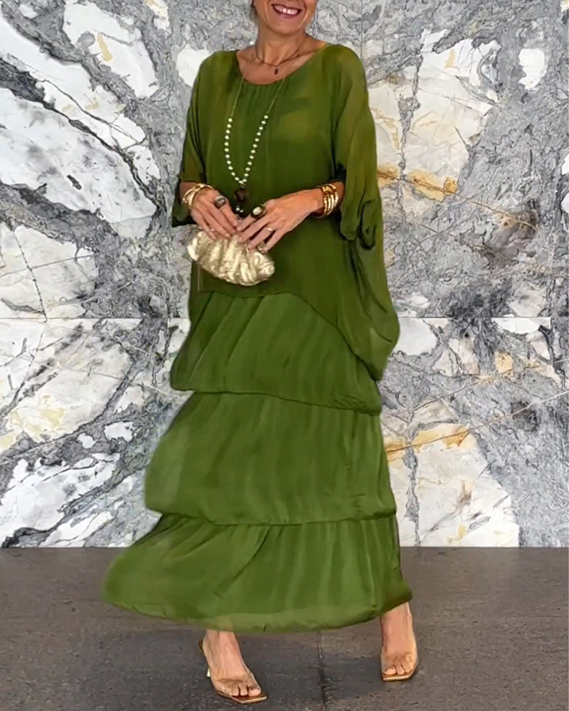 Lisette - Long, flowing summer dress
