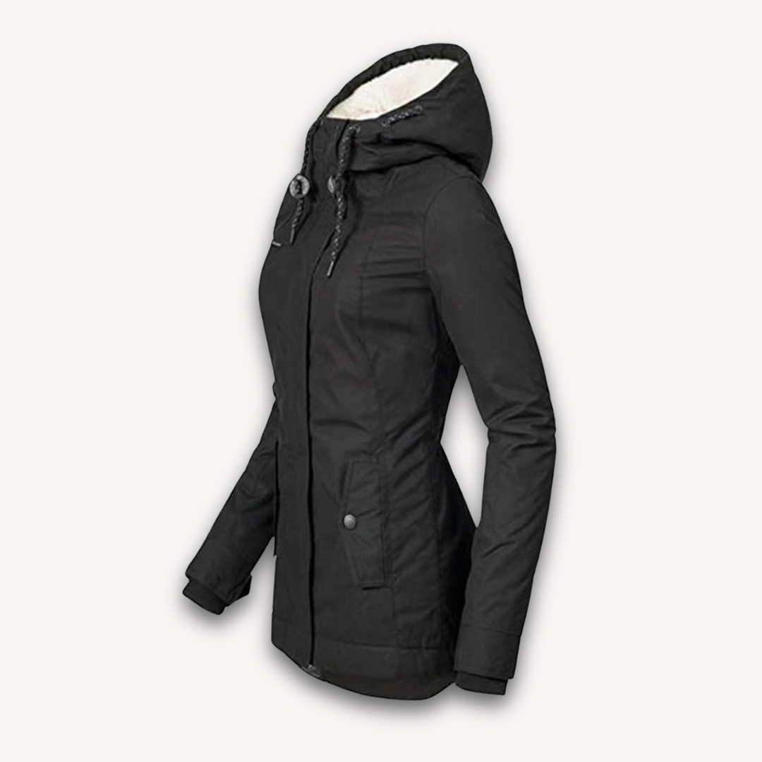 Loravelle | Women's Waterproof Winter Jacket with Faux Fur Lining