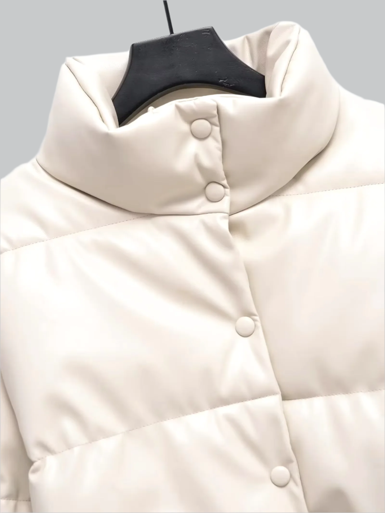 Wash-free warm leather jacket for women