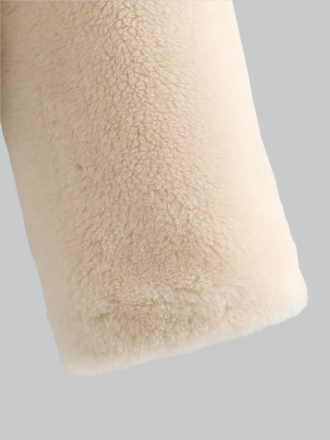 Cozy fleece knit jacket for women