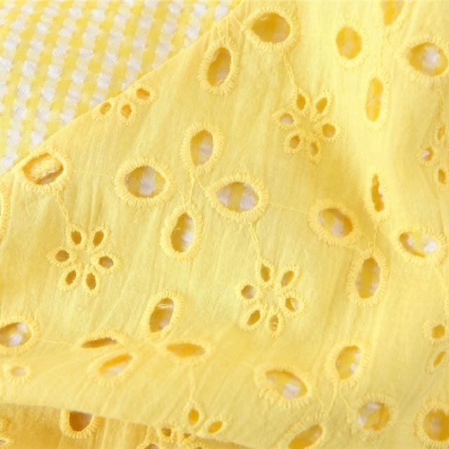 Liana - Sun-kissed cami dress with eyelet embroidery