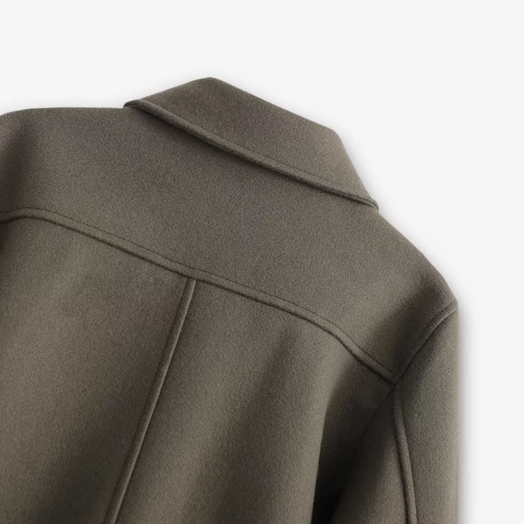 Loravelle | Women's Cropped Jacket - Soft Fabric, Casual Wear