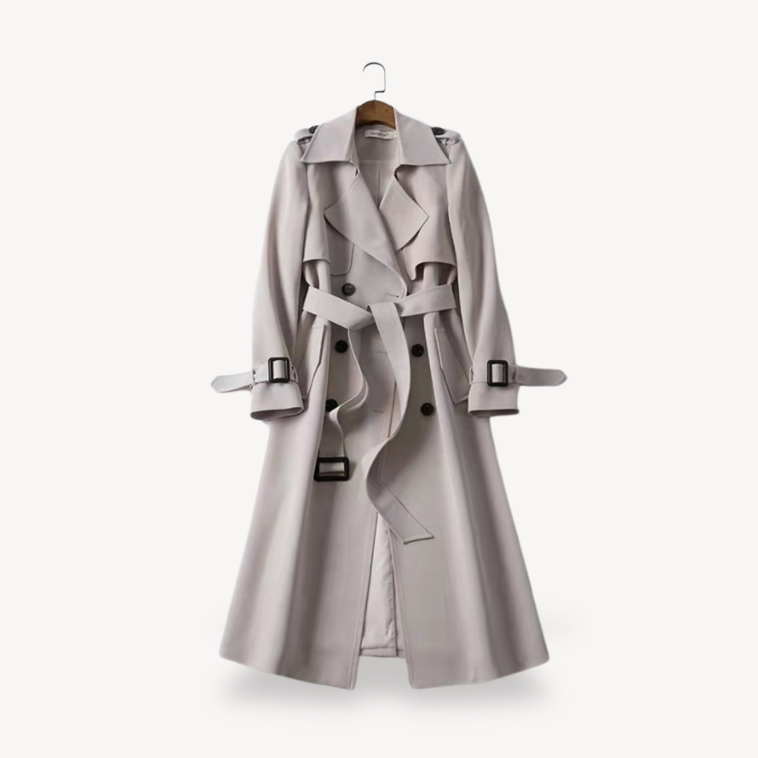 Loravelle | Women's Classic Trench Coat Jacket