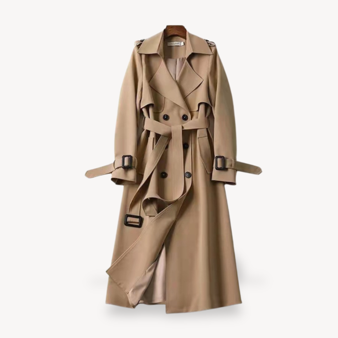 Loravelle | Women's Classic Trench Coat Jacket