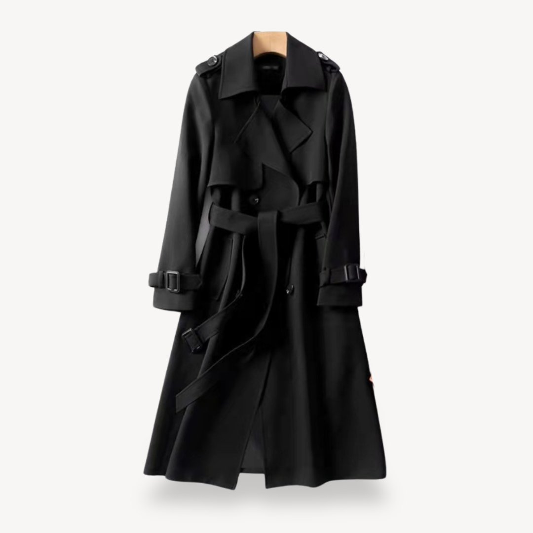 Loravelle | Women's Classic Trench Coat Jacket