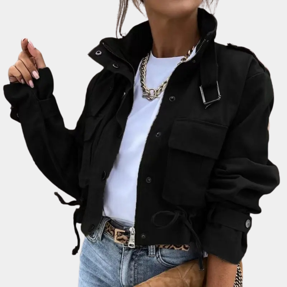 Short casual jacket for women