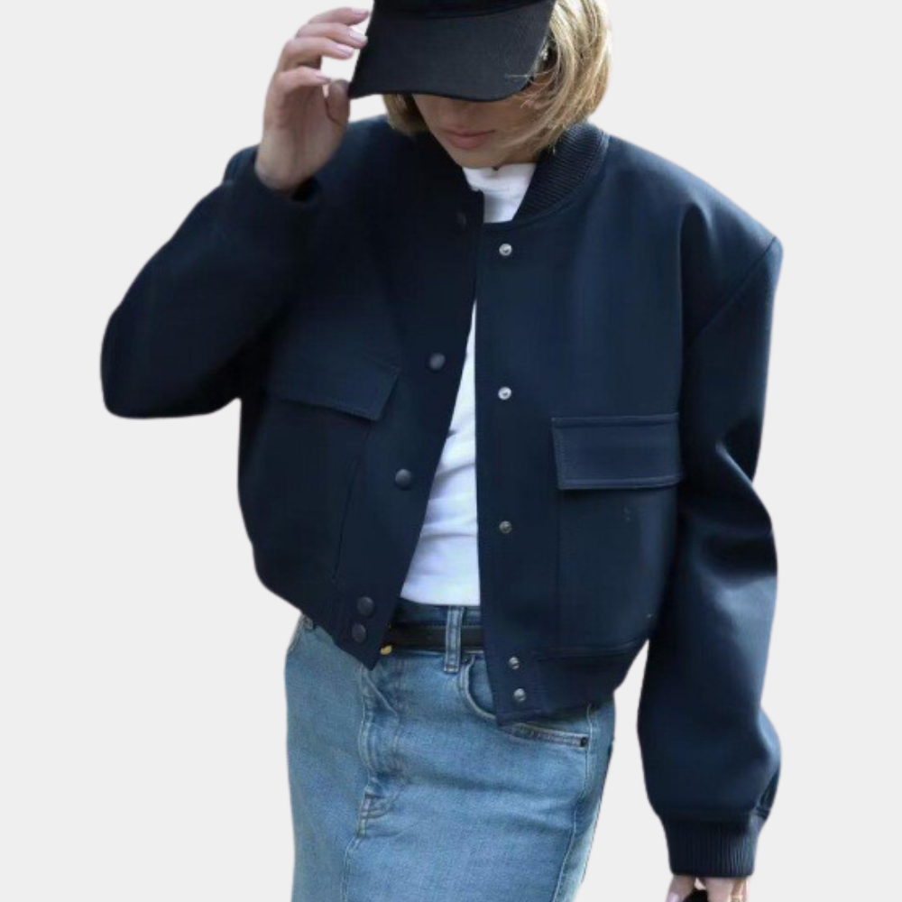 Fauna – Casual Bomber Jacket for Women