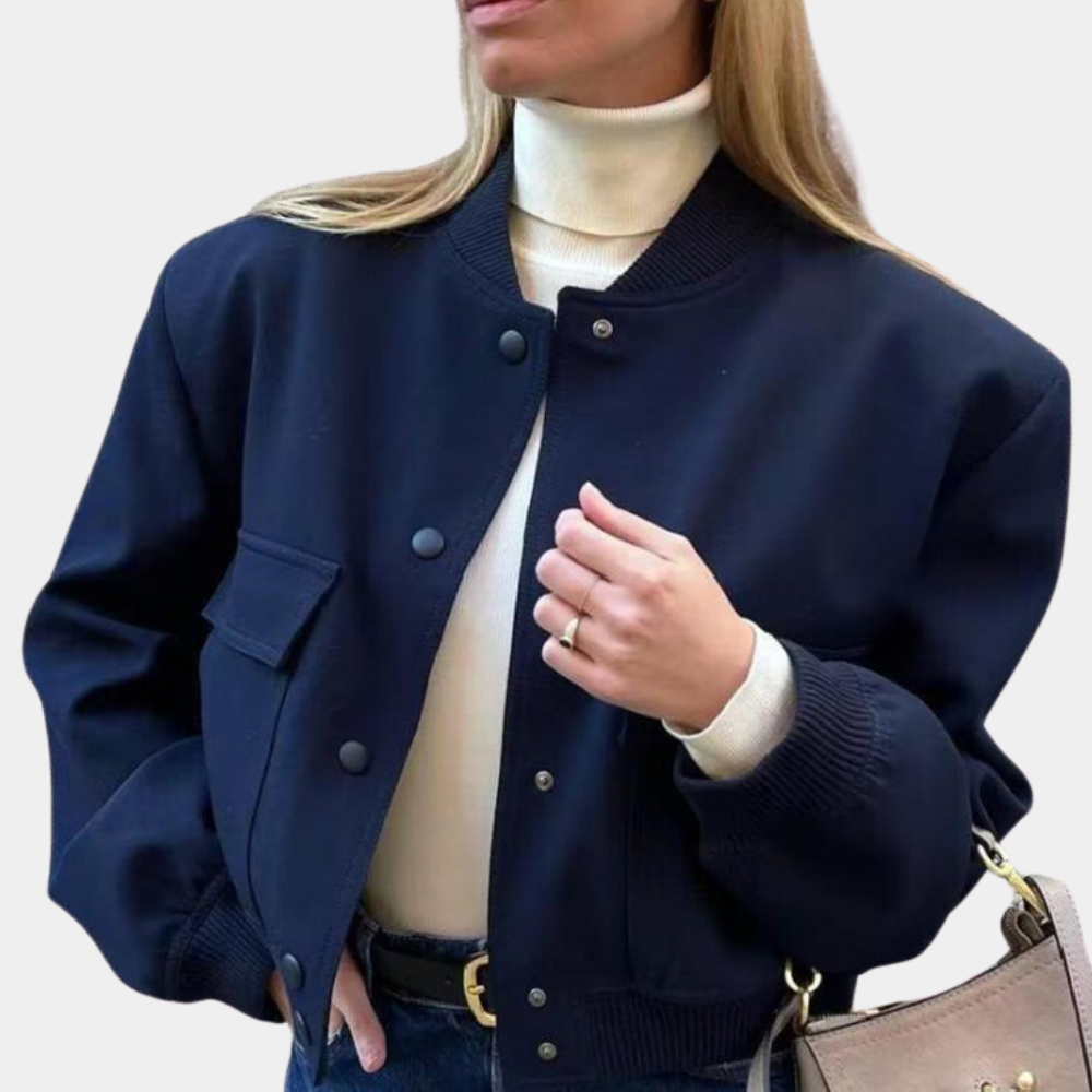 Fauna – Casual Bomber Jacket for Women