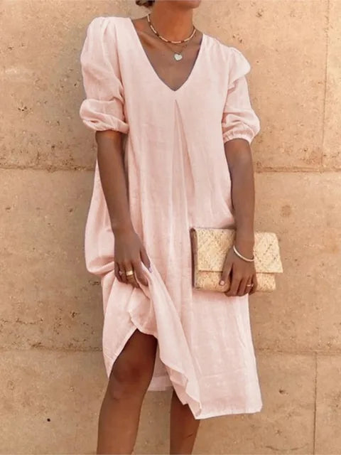 Perla - Elegant casual midi dress