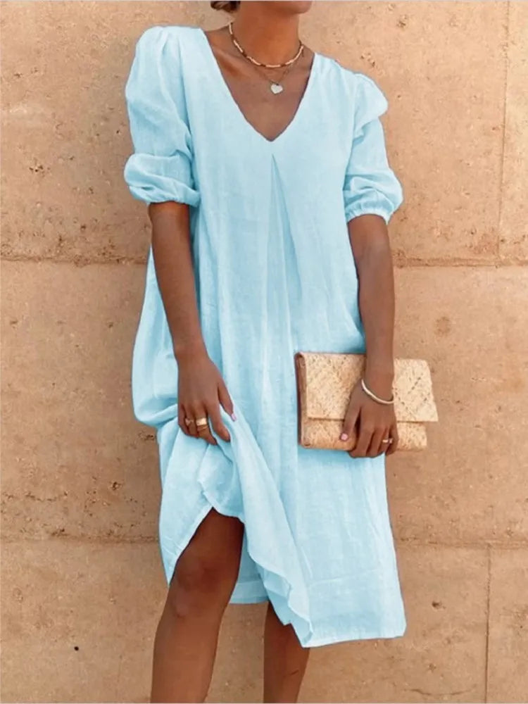 Perla - Elegant casual midi dress