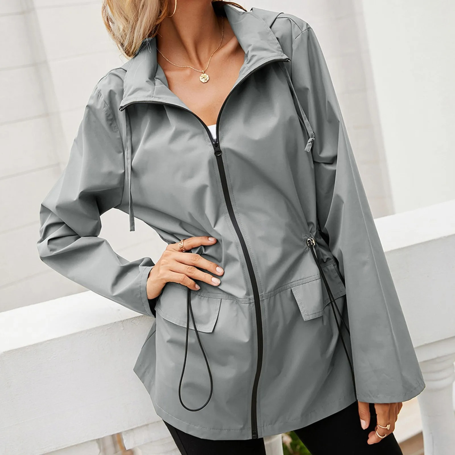 Sena | Slim Fit Long Summer Jacket