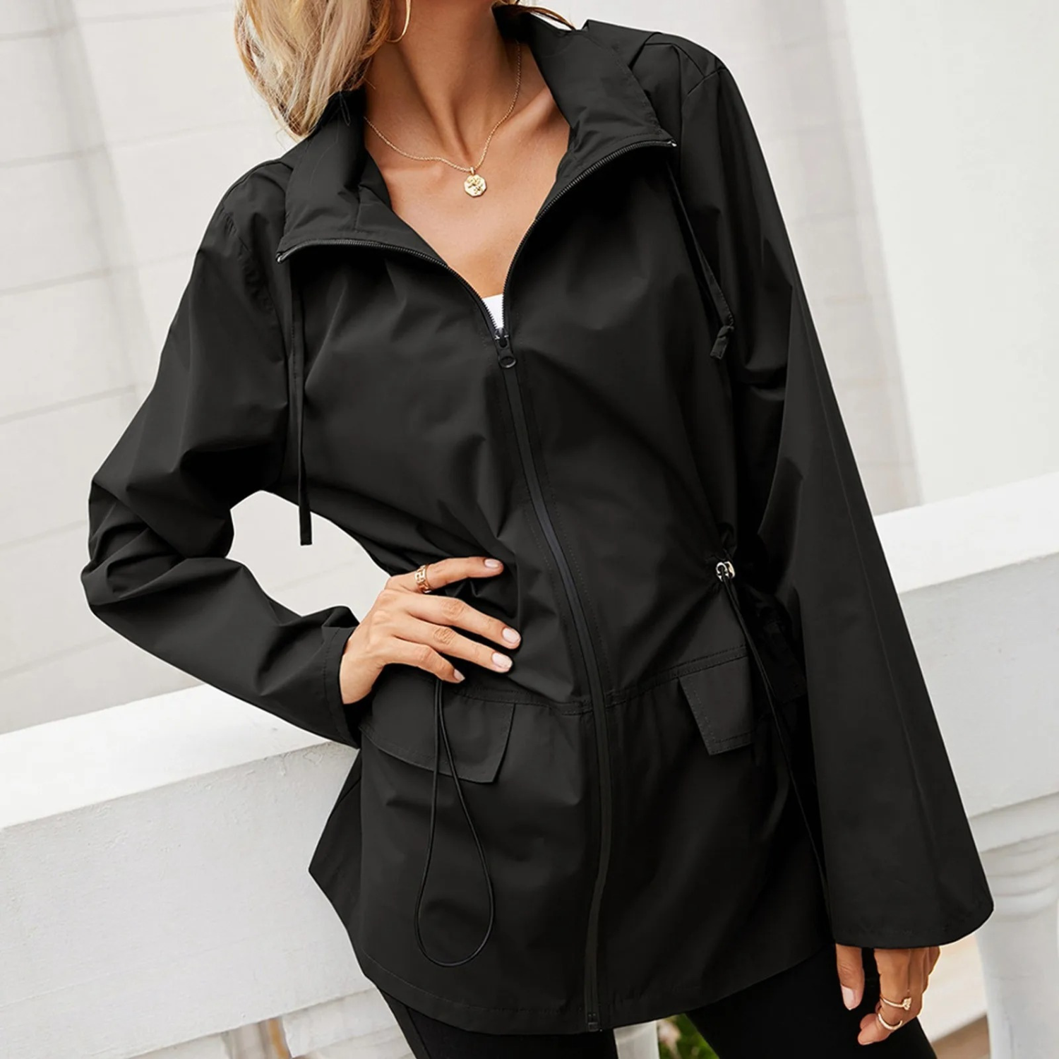 Sena | Slim Fit Long Summer Jacket