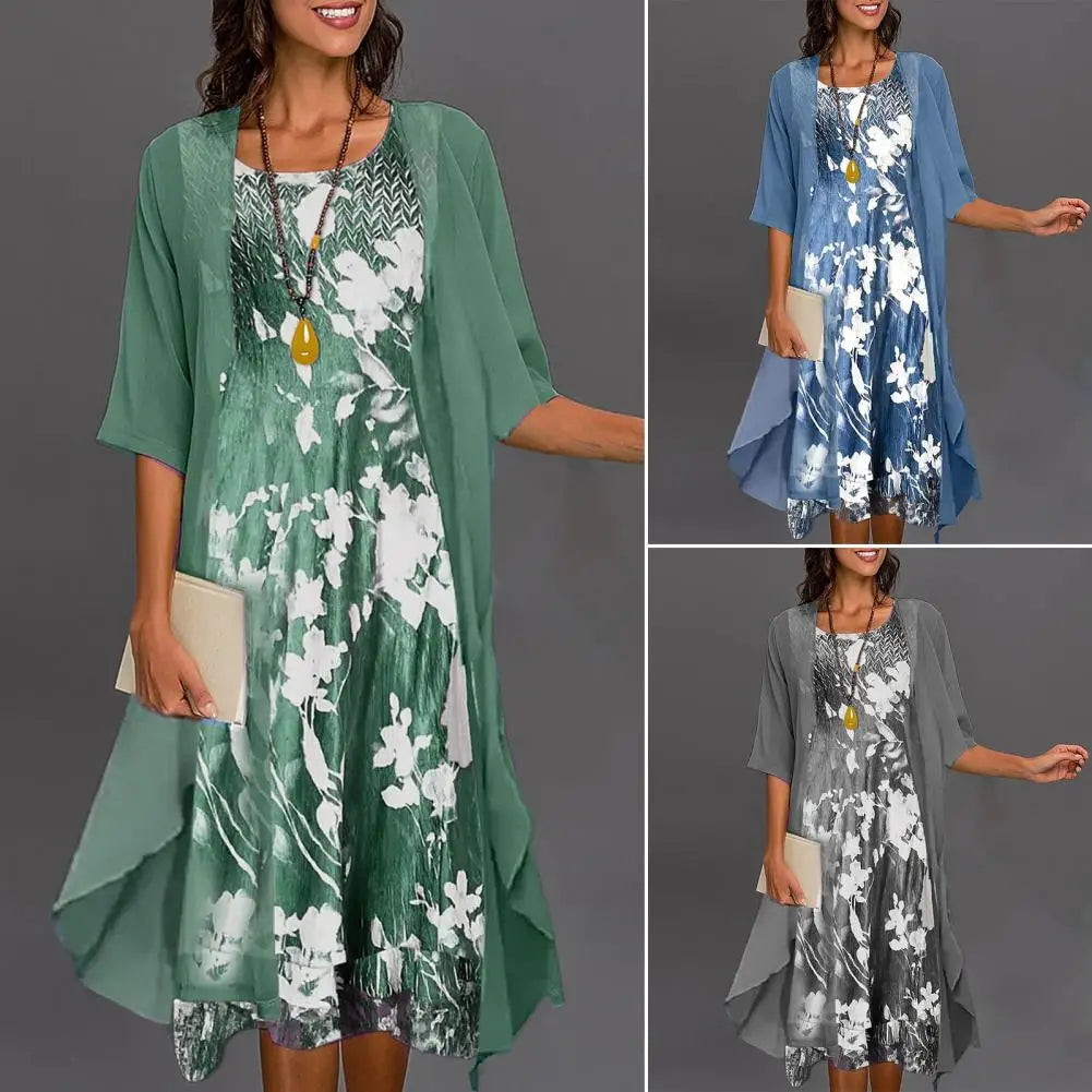 Vilda - Dress with floral pattern