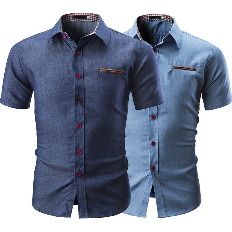 Ruben - Denim blouse