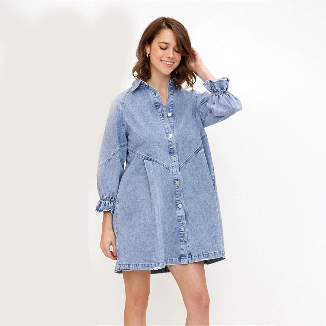 Amayah - Comfortable Shirt Dress
