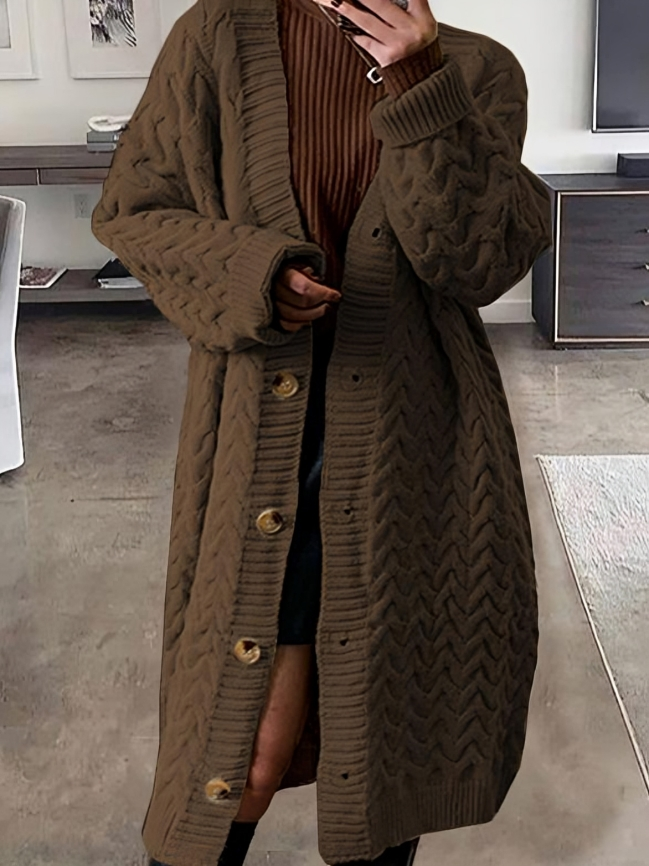Long winter jacket coat for women