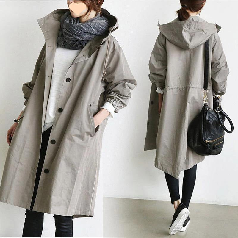 Meliora | Long Trench Coat for Women - Stylish & Timeless Outerwear