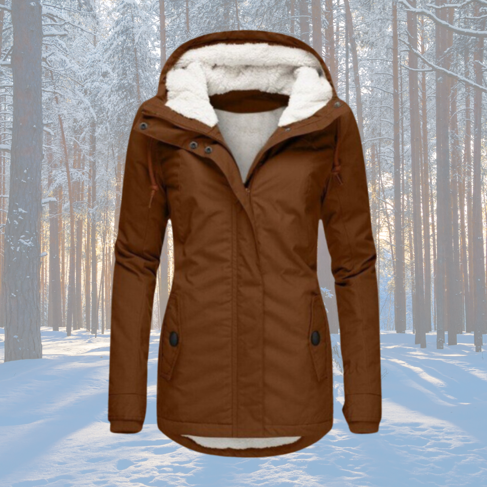 Jazmin | Women's Warm Sherpa Jacket | Winter