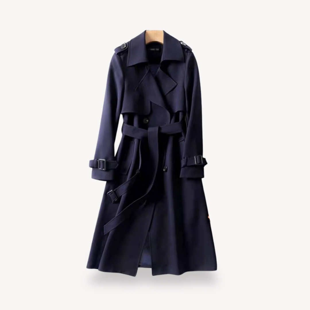 Loravelle | Women's Classic Trench Coat Jacket