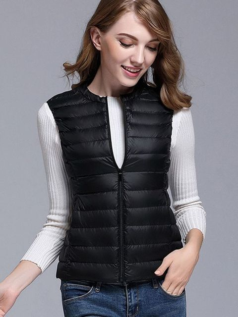Ultralight Duck Down Vest Jacket for Women – Lightweight, Warm, and Perfect for Fall