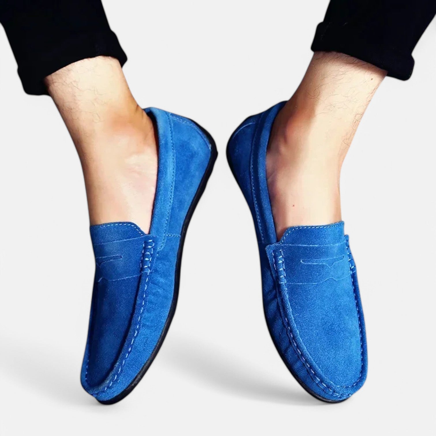 Monacogents | Casual Suede Slip-on Loafers