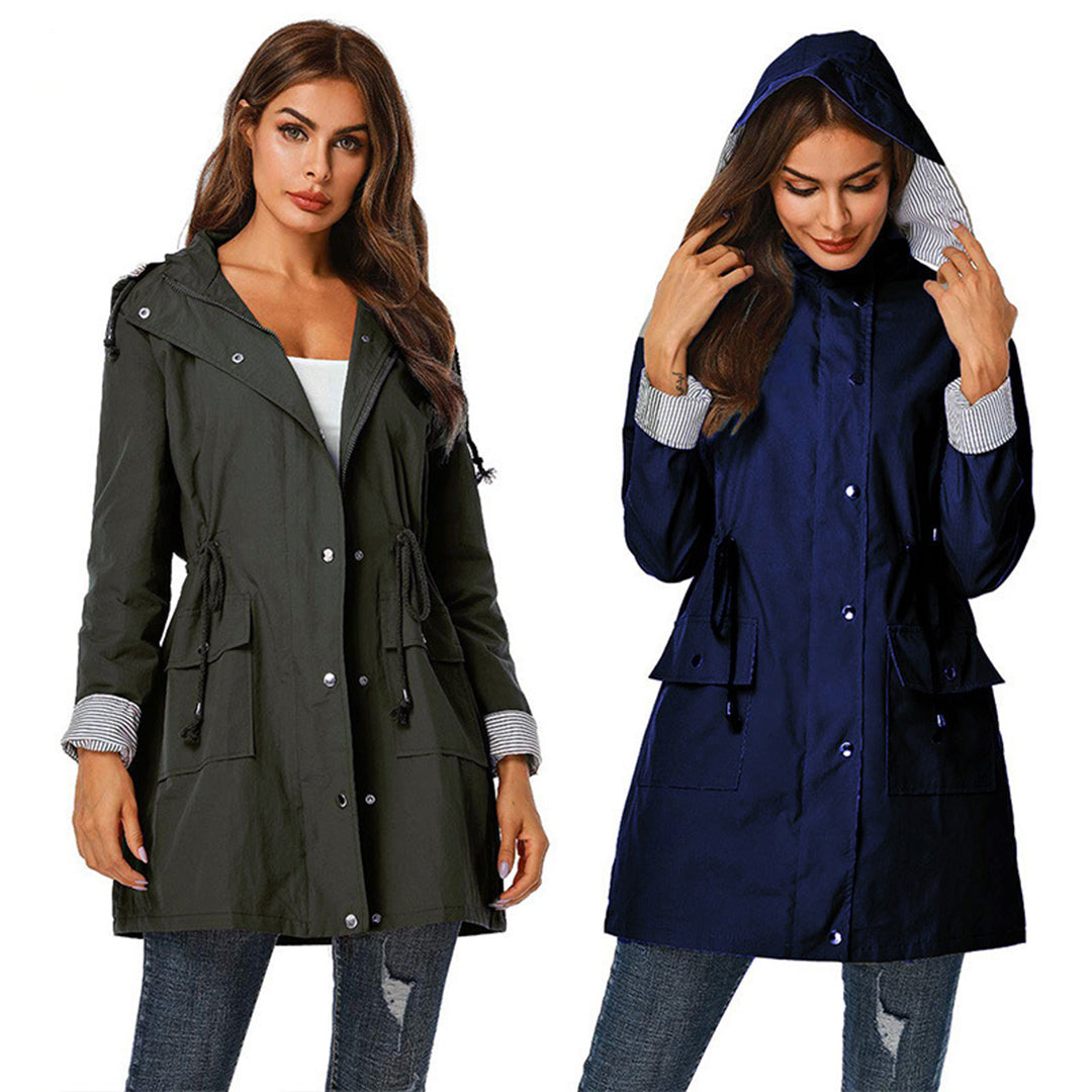 Lightweight trench coat for women