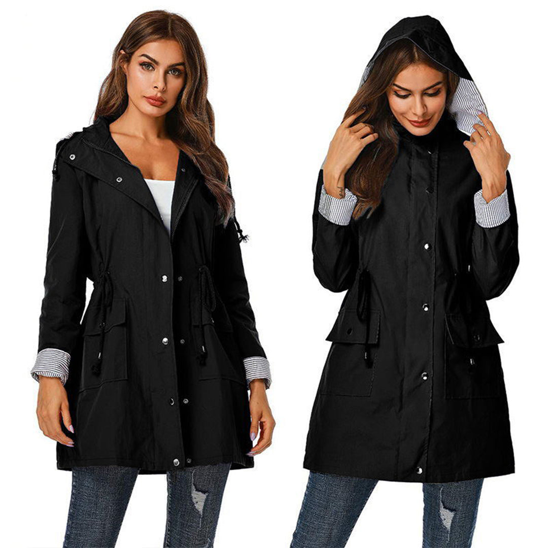 Lightweight trench coat for women