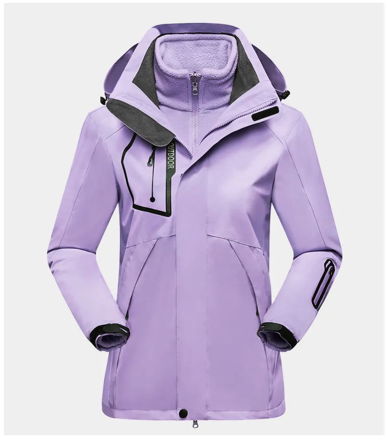 3-in-1 weather protection jacket for women